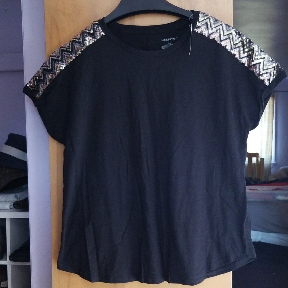 Sequin tee